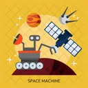 Space Machine Universe Icon
