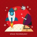 Space Technology Universe Icon