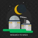 Space Observatory Telescope Icon