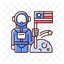 Space Cosmos Astronaut Icon