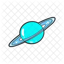 Space Moon Sticker Icon
