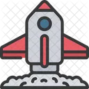 Space Craft Launch Icon