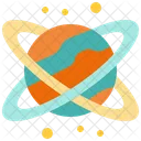 Space Planet Star Icon