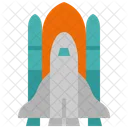 Space Shuttle Rocket Icon
