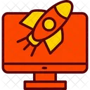 Space Spaceship Computer Icon