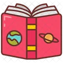 Space Book Guide Book Icon