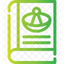 Astronomy Book Space Icon