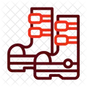 Space Boots Footwear Boots Icon