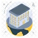 Space Building Architecture Structure Icon