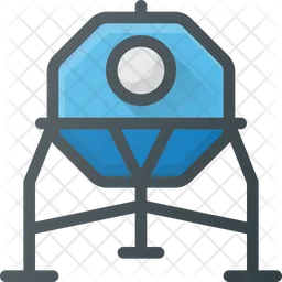 Space Cabin  Icon
