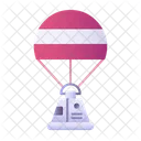 Space Capsule Parachute Spacecraft Icon