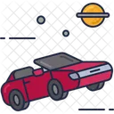 Space Science Spaceship Icon