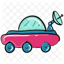 우주자동차 포물선자동차 뉴스카 아이콘