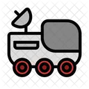 Space Car Vehicle Transportation Icon