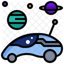Space Car  Icon
