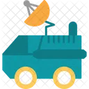 Space Car Vehicle Rover Icon