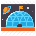 Space Colonization Space Settlement Space Colony Icon