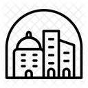 Space Colonization Space Colony Space Icon