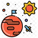 Space Colonization Space Settlement Space Colony Icon