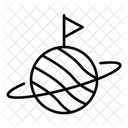 Space Colony Space Colonization Icon