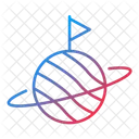 Space Colony Space Colonization Icon