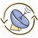 Parabolic Dish Space Dish Satellite Icon