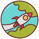 Space Electronics Rocket Space Shuttle Icon