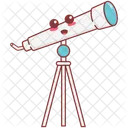 Space elements astronomical telescope  Icon