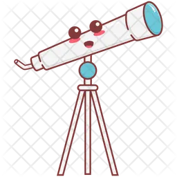 Space elements astronomical telescope  Icon