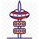 Space Elevator Space Transportation Aerospace Engineering Icon