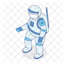 Space Exploration Explorer Astronaut Icon