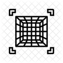 Space Grid Augmented Icon