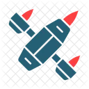 Space Interceptor Spacecraft Spaceship Icon
