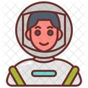 Space Man Man Adventurer Icon