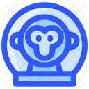Monkey Space Suit Icon