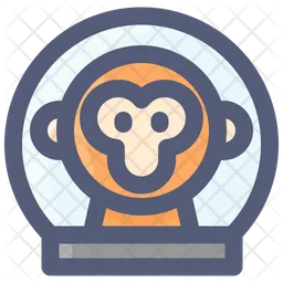 Space Monkey  Icon