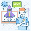 Space News  Icône