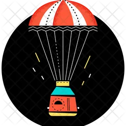 Space Parachute  Icon