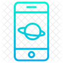 Saturn Phone Mobile Icon