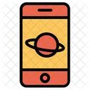 Saturn Phone Mobile Icon