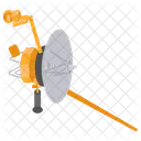 Space Probe Barometer Satellite Icon