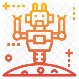 Space Robot  Icon