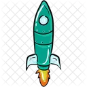Space Rocket Space Missile Scapecraft Icon