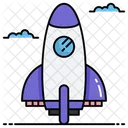 Space Rocket Vr Technology Rocket Icon