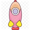 Rocket Missile Projectile Icon