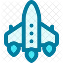 Space Ship Space Shuttle Rocket Icon
