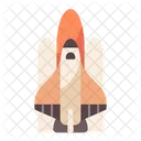 우주선 로켓 우주선 교통 아이콘