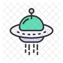 Space Ship Rocket Space Icon