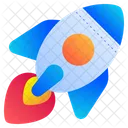 Space Ship Launch Launch Spaceship Icon