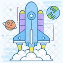 Space Station Space Shuttle Astronomy Icon